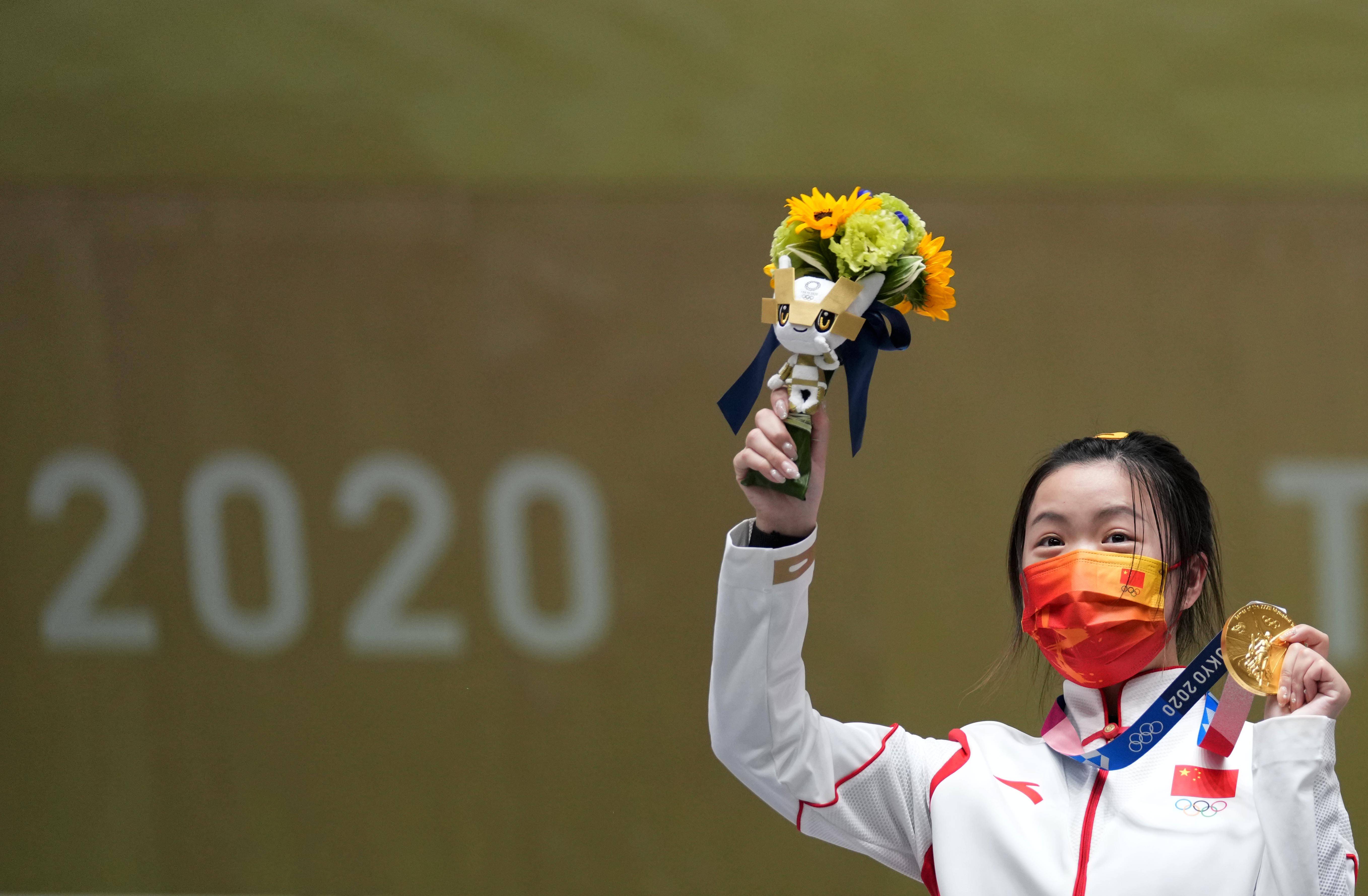 俄罗斯夺得射击x混合气步枪金牌