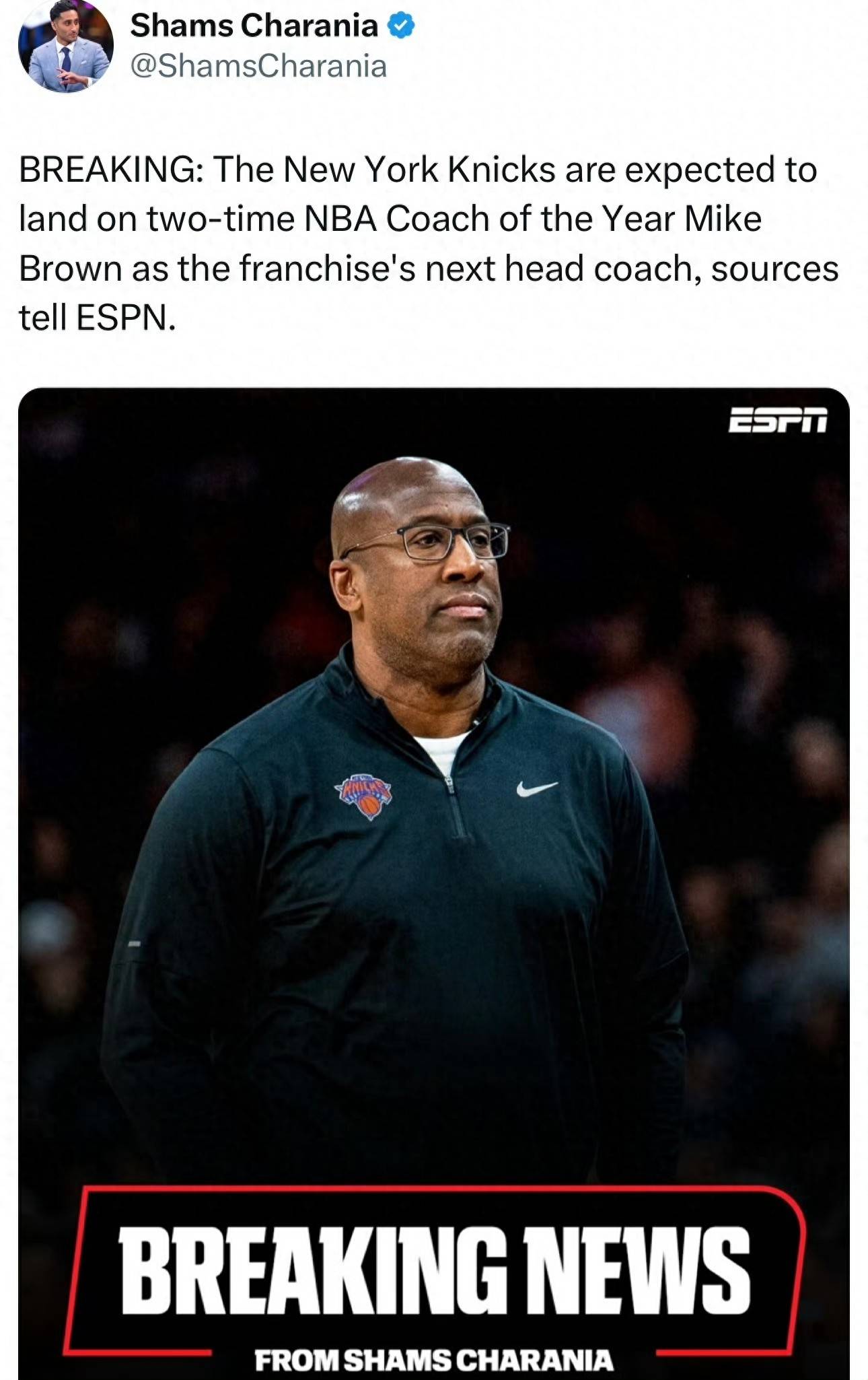 尼克斯主教练点赞球员团队合作，击败黄蜂